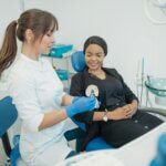 Dental patient relaxing calmly under oral sedation at Woodcreek Dental in Calgary